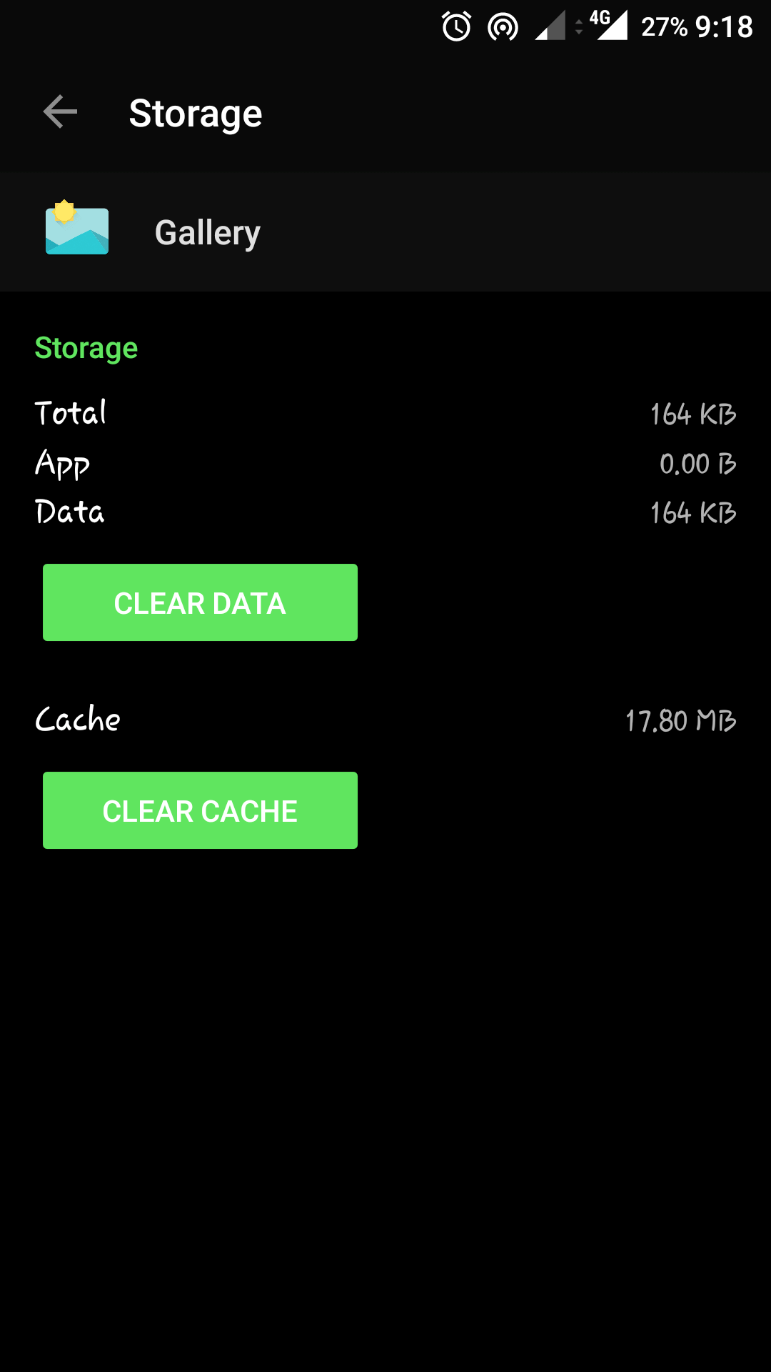 clear-cache-gallery-app