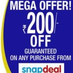 Free 200 Rs Snapdeal Voucher for Buy Colgate Worth Rs 99