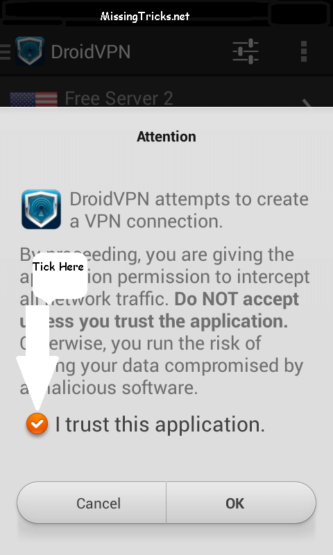 How to Use Droidvpn