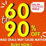 Buy Clothing, Footwear @ Minimum 60% – 90% Off from Snapdeal (Hurry)