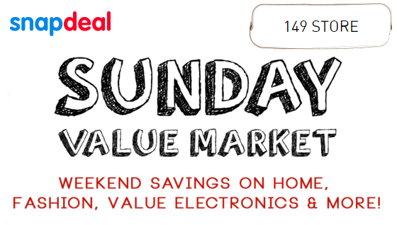 Snapdeal-sunday-value-market-latest-january-2016