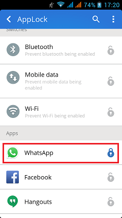 whatsapp lock free
