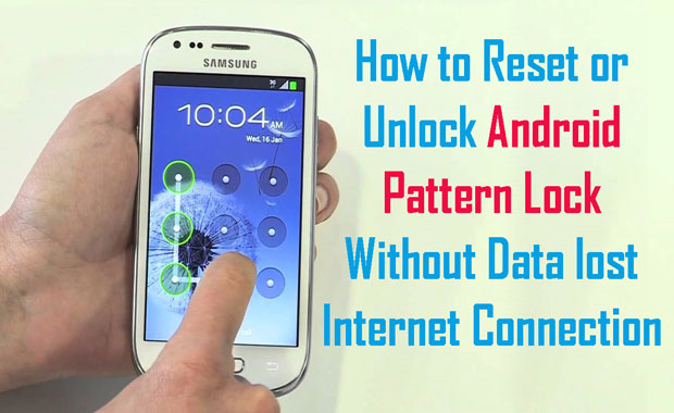 pattern lock remove without data loss
