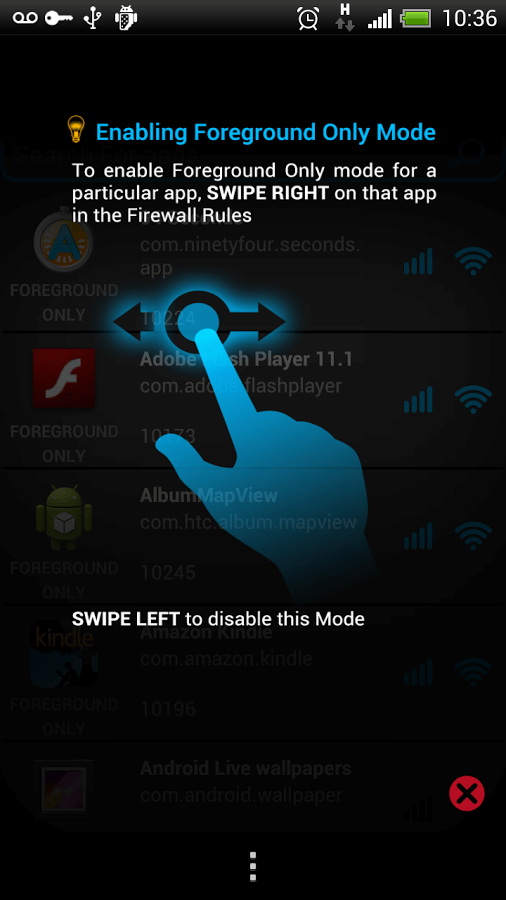 no root firewall for android